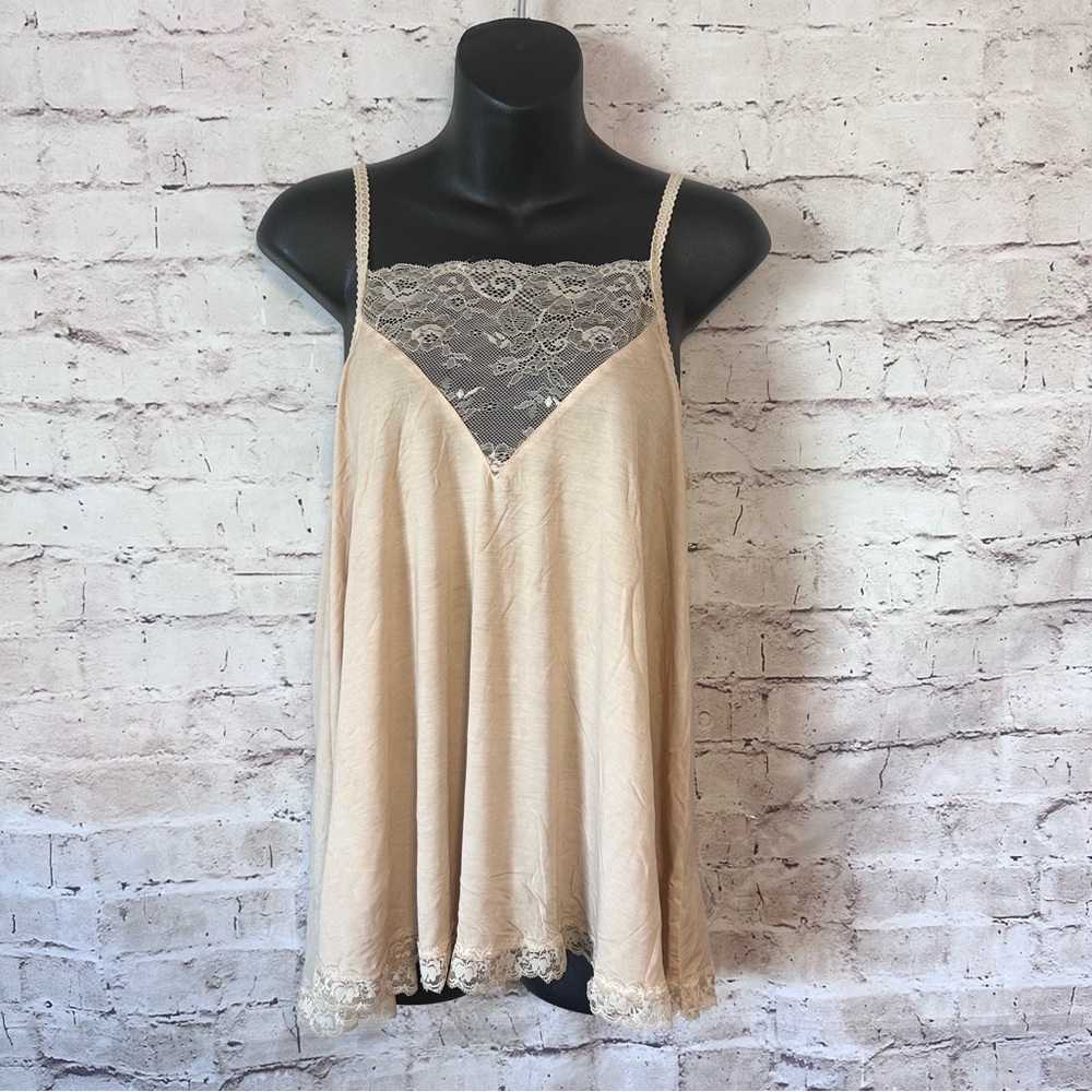 POL Cream Lace Cami